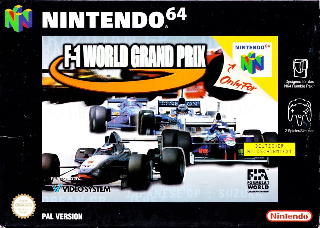 F-1 World Grand Prix Nintendo 64 ROM Download