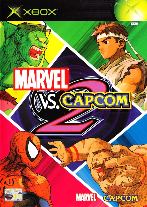 Marvel vs. Capcom 2 (2000) box cover art - MobyGames