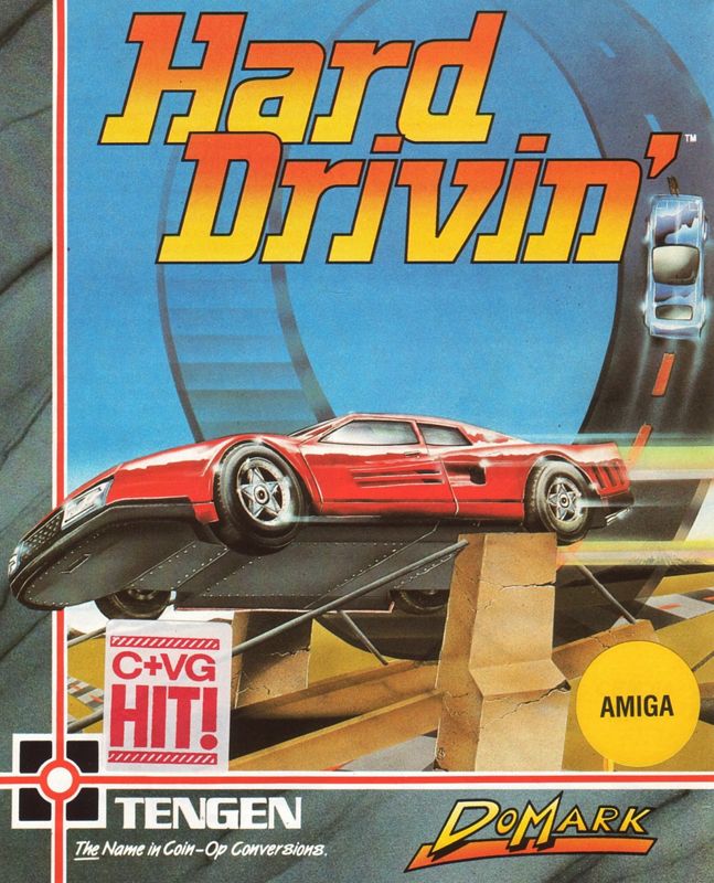 HARD DRIVIN' Atari Lynx NEW Cartridge and Manual ONLY NO BOX 