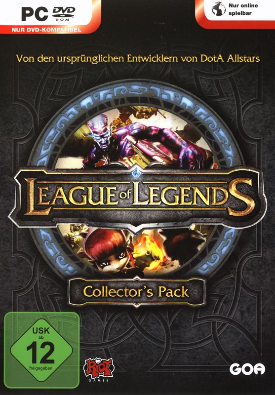League of Legends (Collector's Pack) (2009) Windows box cover art ...