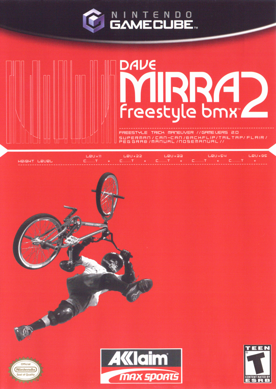 Dave Mirra Freestyle BMX 2 (GameCube)/Baixar ISO