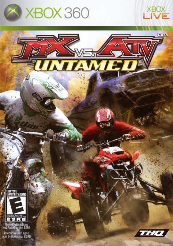 MX vs. ATV: Untamed (2007) Xbox 360 box cover art - MobyGames