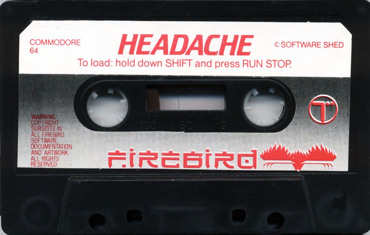 Headache Commodore 64 Media