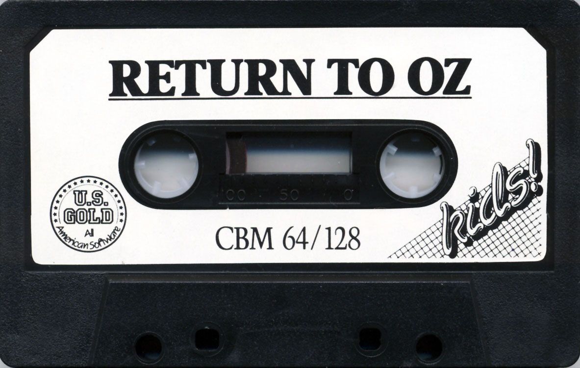 Return to Oz Commodore 64 Media