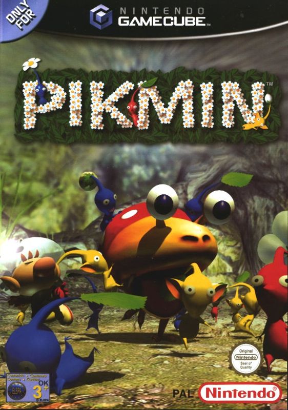 Pikmin (2001) GameCube box cover art - MobyGames
