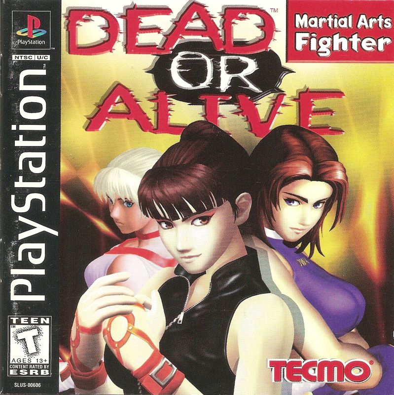 Dead or Alive PlayStation Front Cover