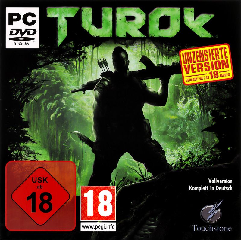 Turok 08 Windows Box Cover Art Mobygames