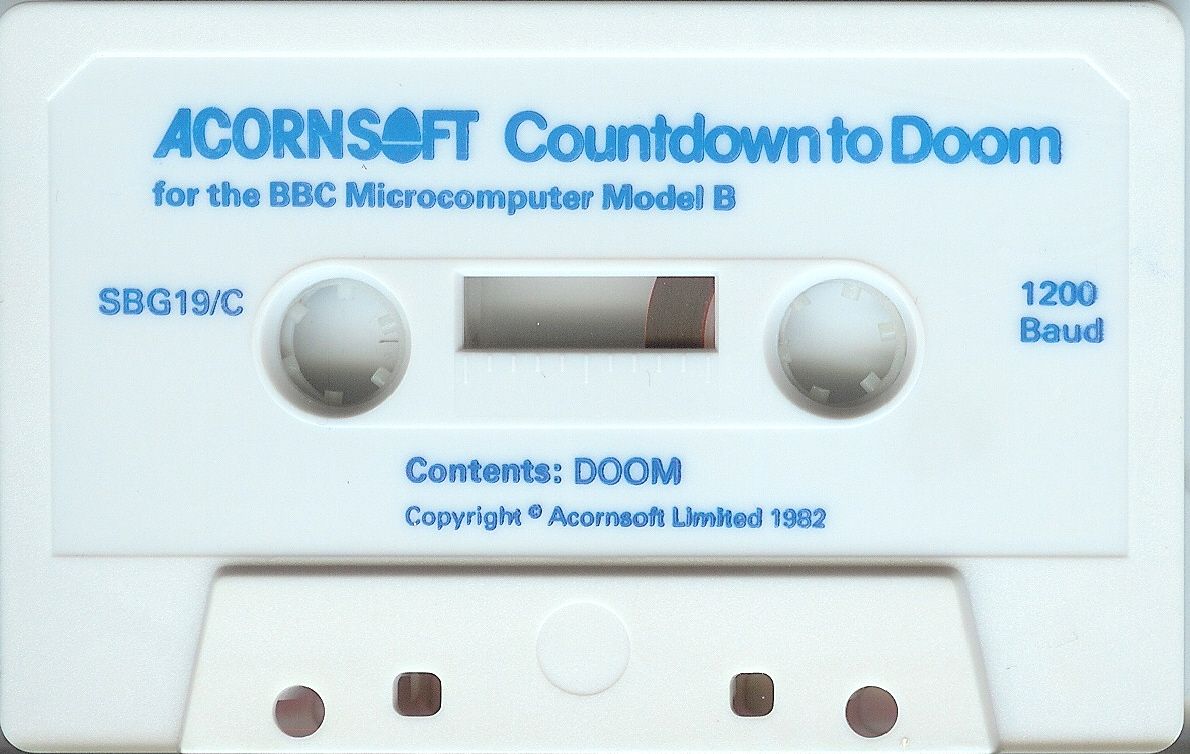 Countdown to Doom BBC Micro Media