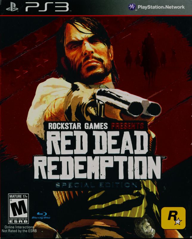 Red Dead Redemption (Special Edition) (2010) PlayStation 3 box 