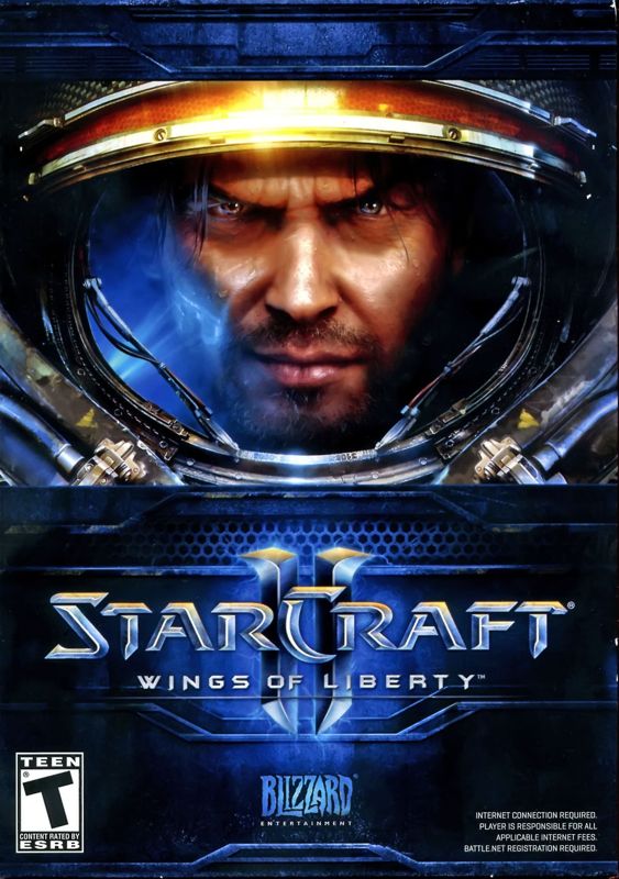 StarCraft II: Wings of Liberty (2010) Macintosh box cover art - MobyGames