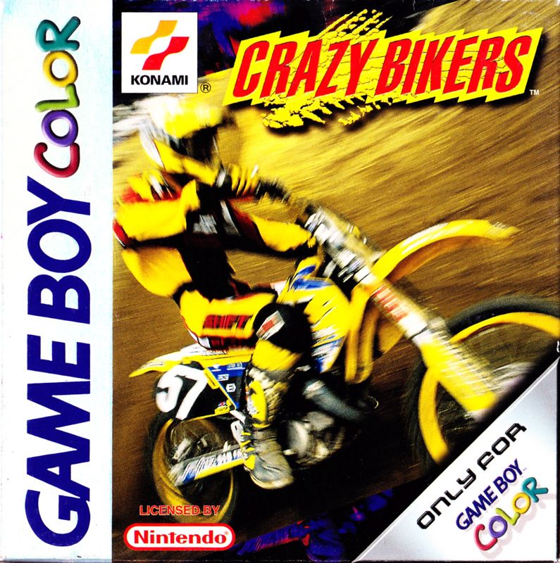Motocross Maniacs 2 (1999) Game Boy Color box cover art
