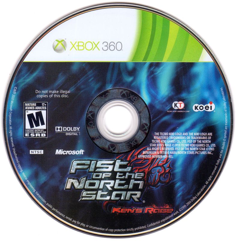 Fist of the North Star: Ken&#x27;s Rage Xbox 360 Media