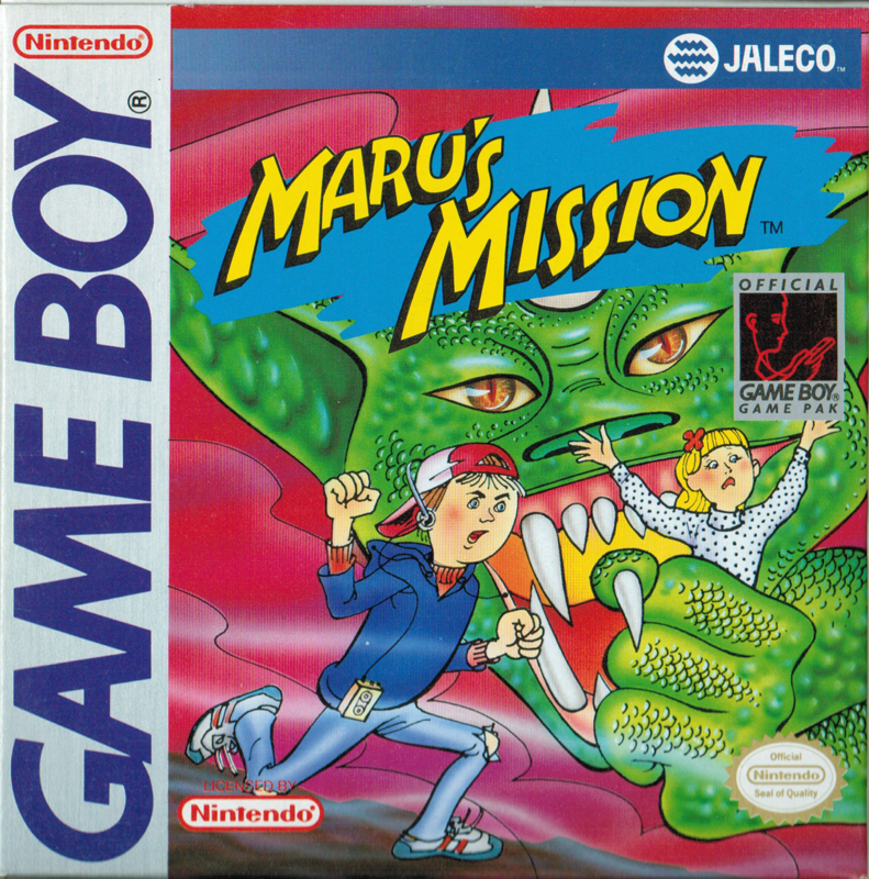 Maru&#x27;s Mission Game Boy Front Cover