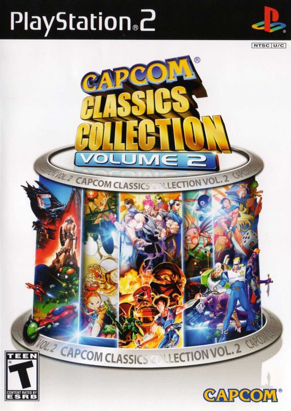 Capcom Classics Collection: Volume 2 (2006) PlayStation 2 box cover art ...