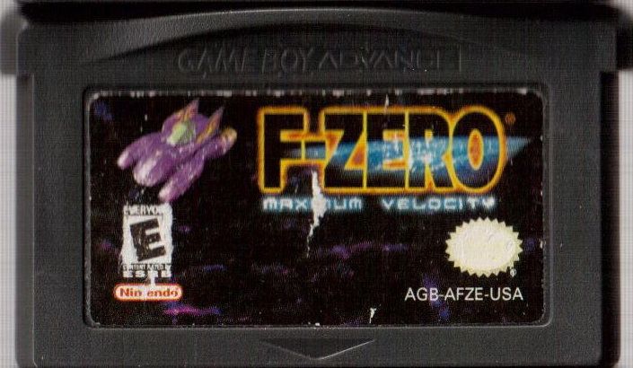 F Zero Maximum Velocity 01 Game Boy Advance Box Cover Art Mobygames
