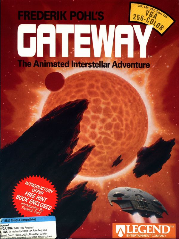Frederik Pohl&#x27;s Gateway DOS Front Cover