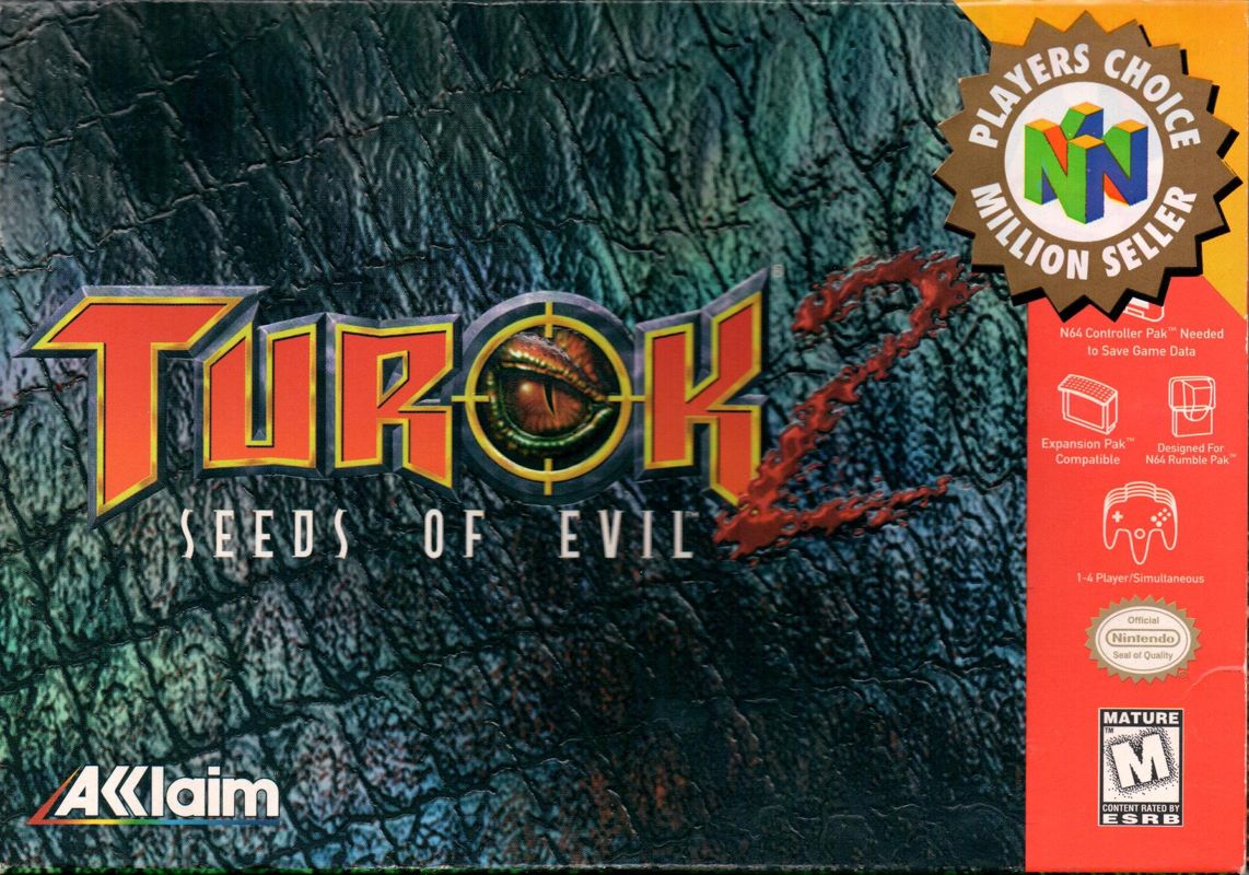 Turok 2: Seeds of Evil for Nintendo 64 (1998) Ad Blurbs - MobyGames