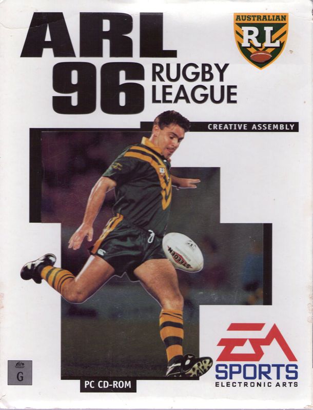International Rugby League DOS Front Cover
