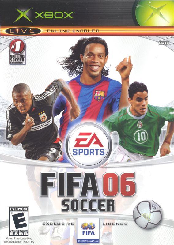 FIFA Soccer 06 Xbox Front Cover