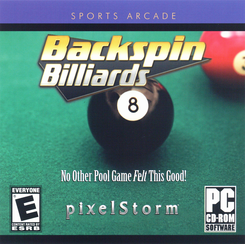 Backspin Billiards (2004) Windows box cover art - MobyGames