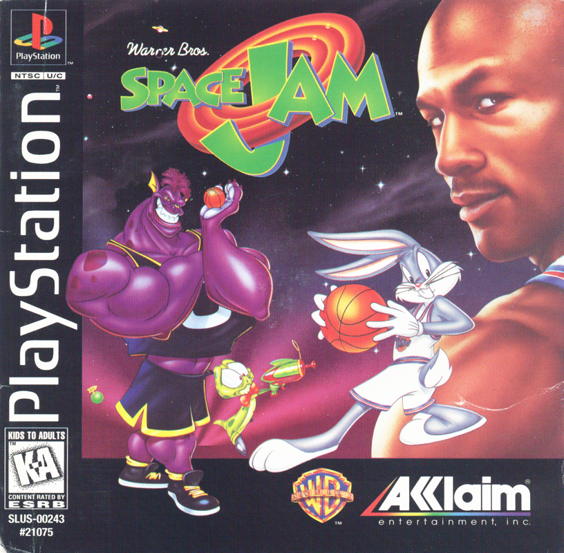 Space Jam PlayStation Front Cover