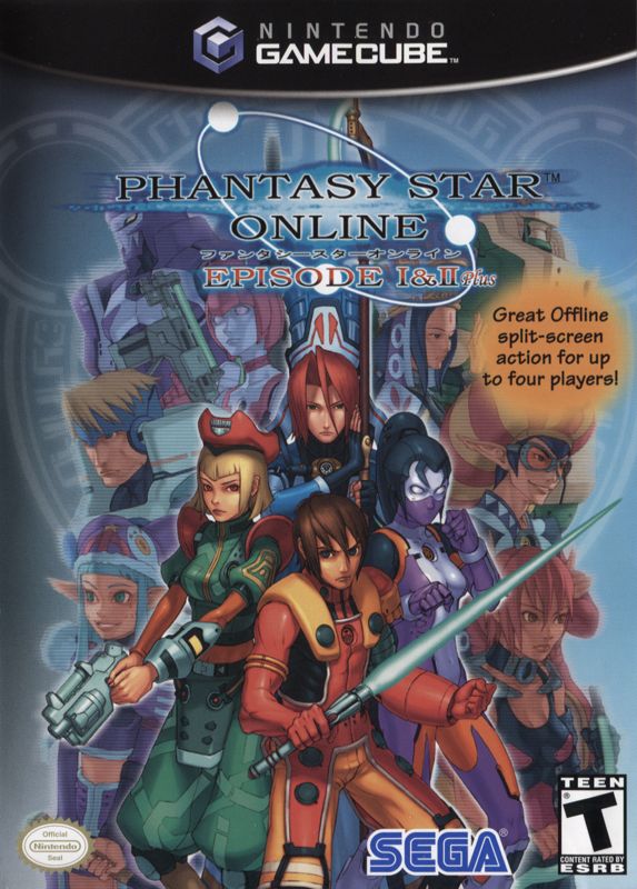 Phantasy Star Online Episode I Ii Plus For Gamecube 04 Ad Blurbs Mobygames