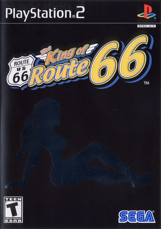 2001 SEGA THE KING OF ROUTE 66 VIDEO FLYER MINT 