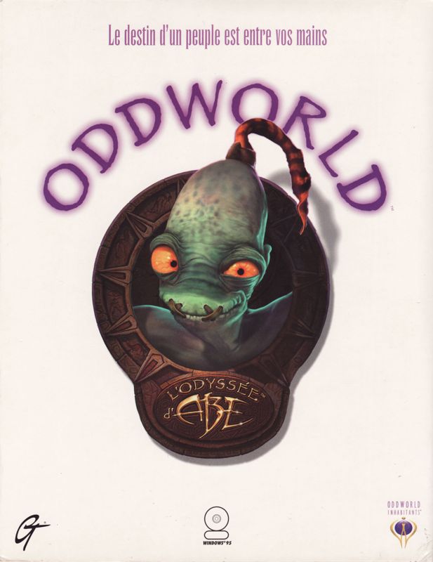 Oddworld: Abe's Oddysee DOS Front Cover
