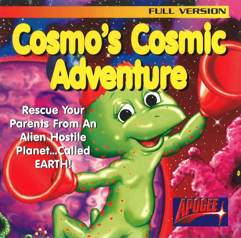 Cosmo's Cosmic Adventure DOS Front Cover
