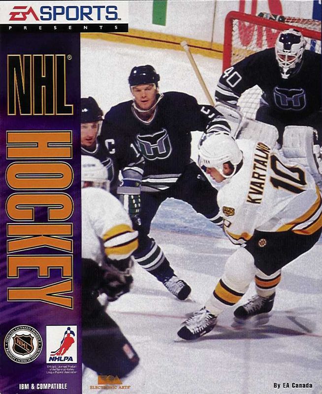 NHL Hockey for DOS (1993) - MobyGames