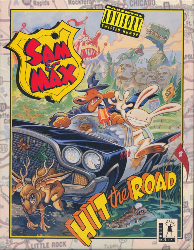 постер игры Sam & Max: Hit the Road