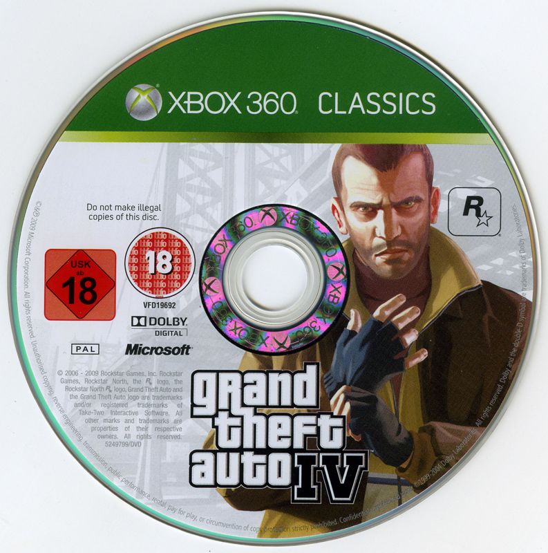 Grand Theft Auto IV (2008) box cover art - MobyGames