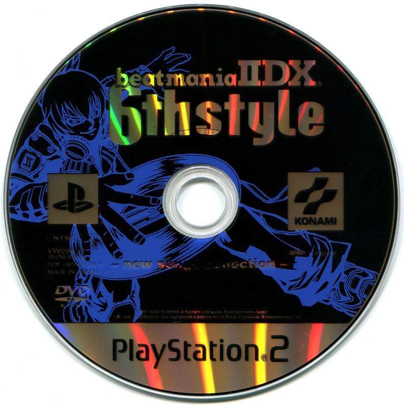 beatmania IIDX 6th style: new songs collection (2002) PlayStation 2 box  cover art - MobyGames