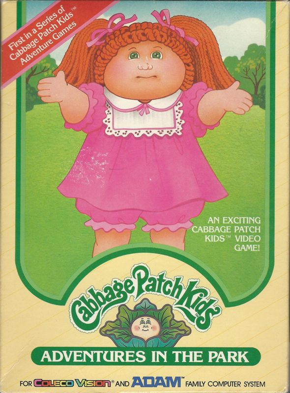 Cabbage Patch Kids Adventures in the Park ColecoVision Front Cover