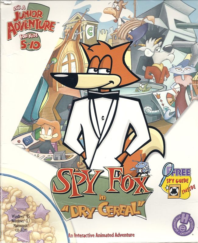 Spy Fox in &#x22;Dry Cereal&#x22; Macintosh Front Cover
