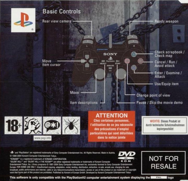 Silent Hill 4: The Room (2004) PlayStation 2 box cover art - MobyGames