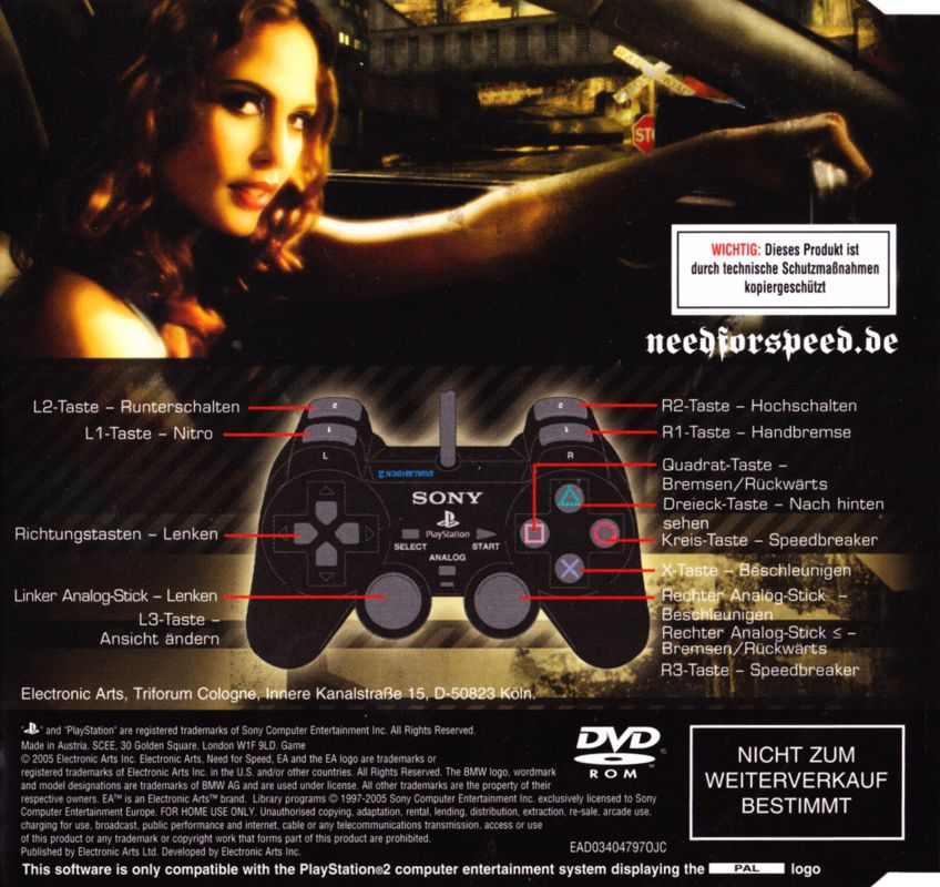 Need For Speed Most Wanted 2005 Gamecube Box Cover Art Mobygames