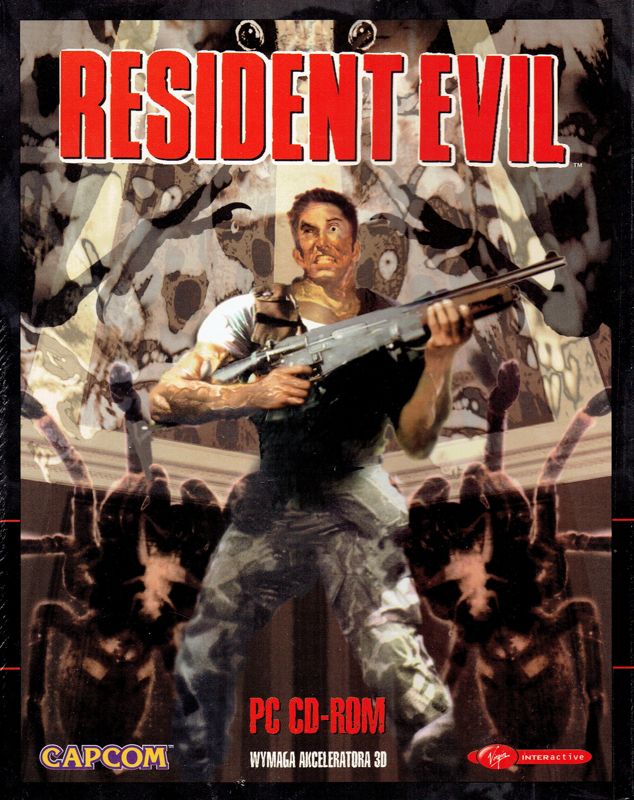 Resident Evil (1997) Windows box cover art - MobyGames