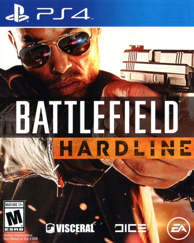 Battlefield: Hardline PlayStation 4 Front Cover