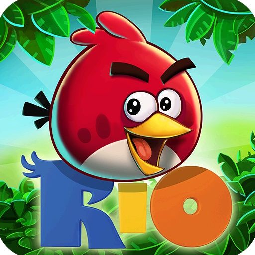 Angry Birds: Rio Android Front Cover second version