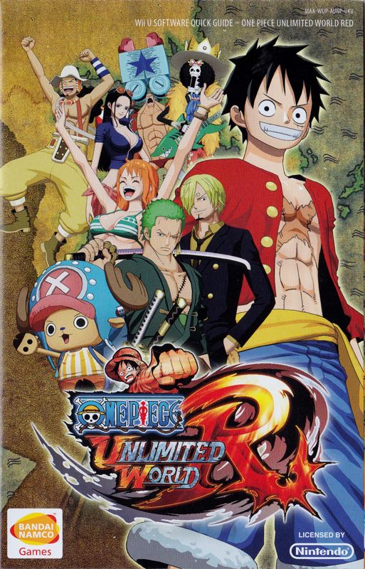 One Piece Unlimited World R 14 Wii U Box Cover Art Mobygames