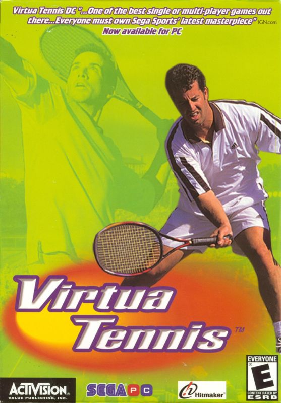 Virtua Tennis Windows Front Cover