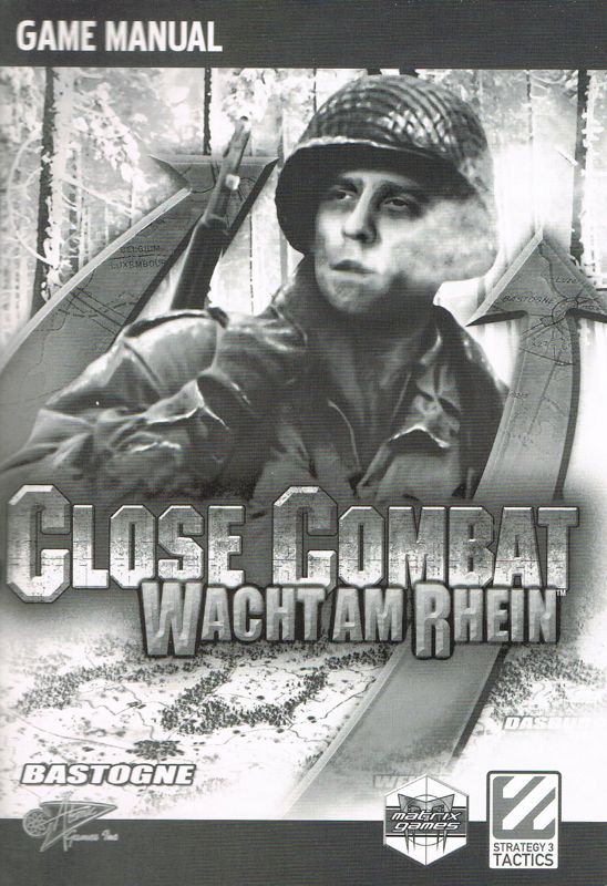 Close Combat: Wacht am Rhein Windows Manual Front