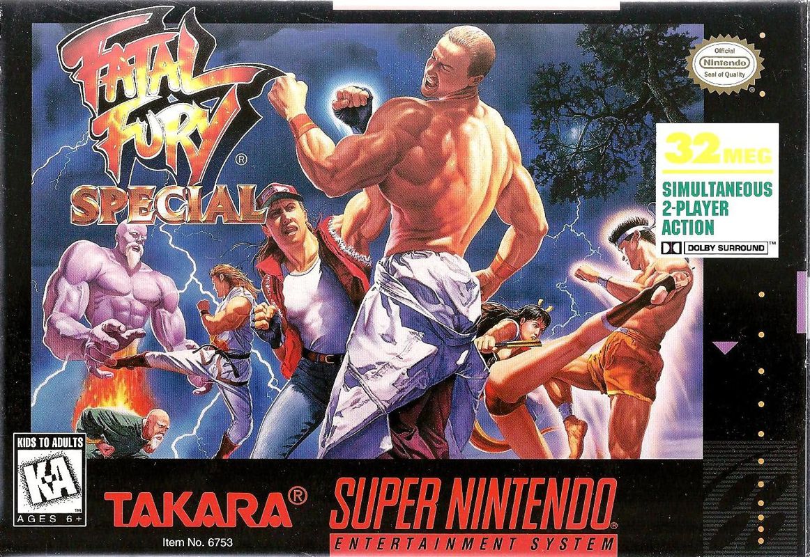 Fatal Fury Special SNES-ROM Game