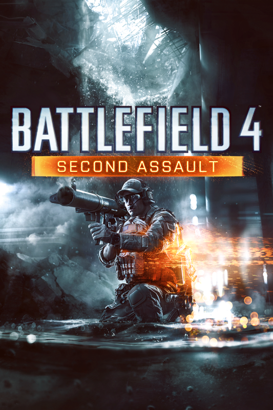 Battlefield 4: Second Assault (2014) PlayStation 3 box 