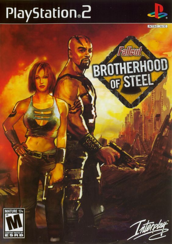 Fallout: Brotherhood of Steel PlayStation 2 Front Cover