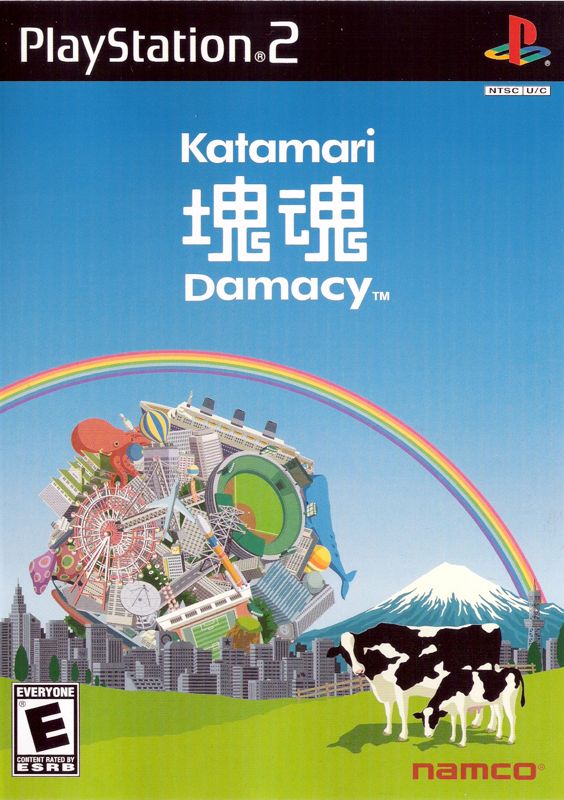 Katamari Damacy PlayStation 2 Front Cover
