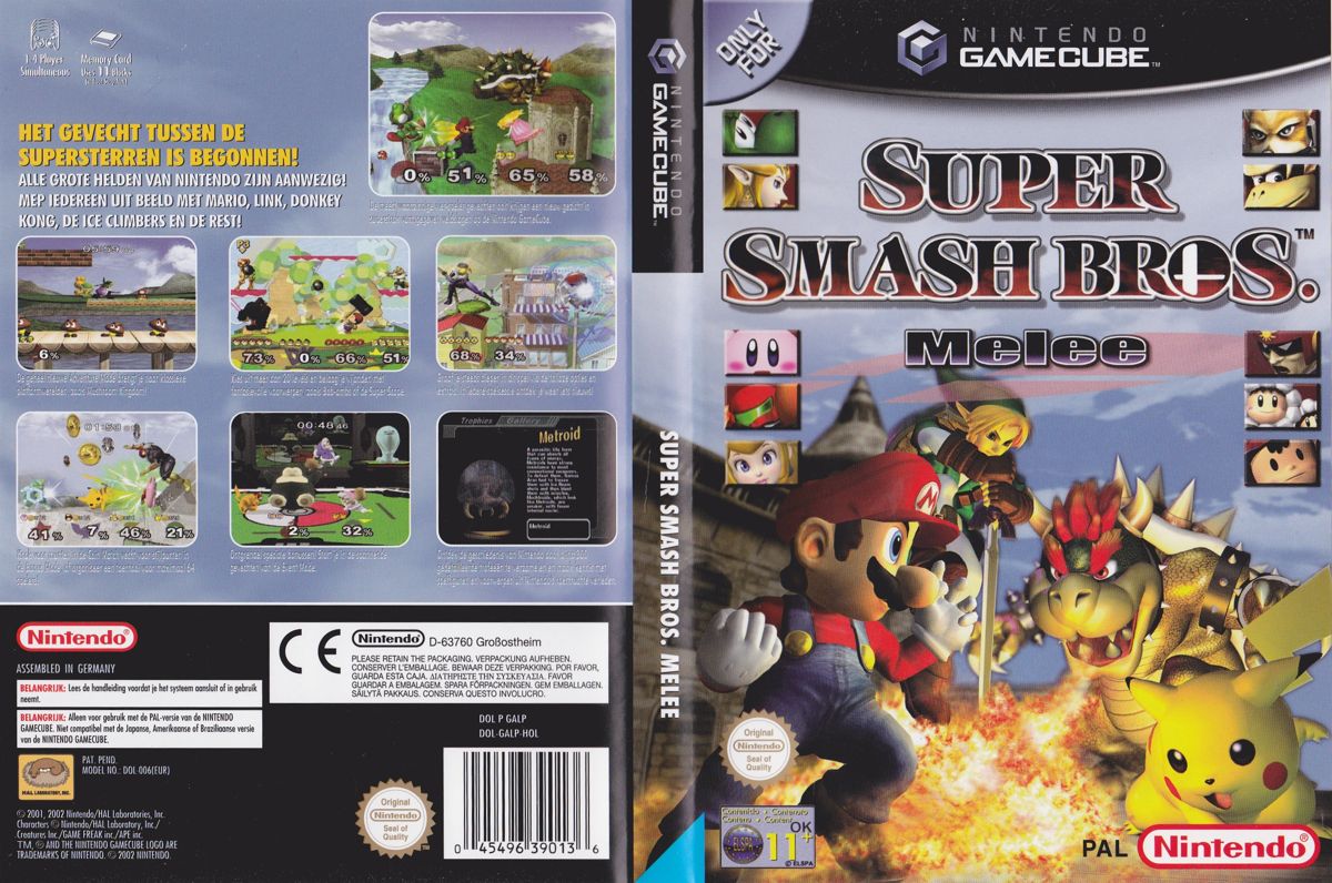 Image result for Super Smash Bros. Melee 2001