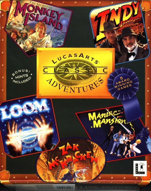 LucasArts Classic Adventures DOS Front Cover