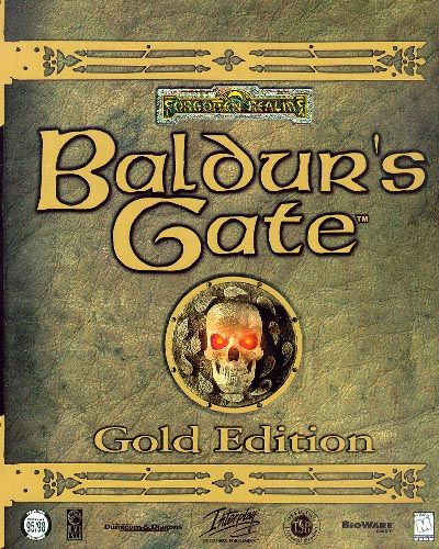 Baldur&#x27;s Gate (Gold Edition) Windows Front Cover